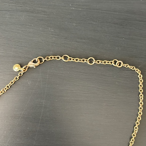 J. Crew tortoise and gold necklace with adjustable length - about 11” longest - Picture 3 of 3